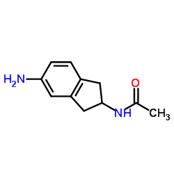 N-(5-Aminoindan-2-yl)-acetamide Structure