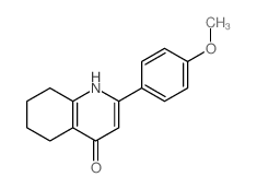 4(1H)-Quinolinone,5,6,7,8-tetrahydro-2-(4-methoxyphenyl)-结构式