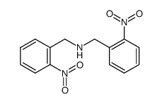 N,N-bis-(2-nitrobenzyl)amine Structure