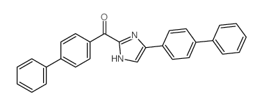 (4-phenylphenyl)-[4-(4-phenylphenyl)-3H-imidazol-2-yl]methanone结构式