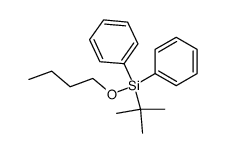 butoxy(tert-butyl)diphenylsilane Structure
