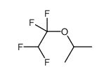 Isopropyl 1,1,2,2-tetrafluoroethyl ether Structure