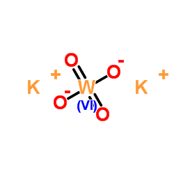 Dipotassium dioxido(dioxo)tungsten Structure