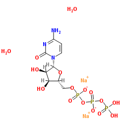 三磷酸胞苷二钠结构式