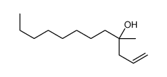 4-methyldodec-1-en-4-ol Structure