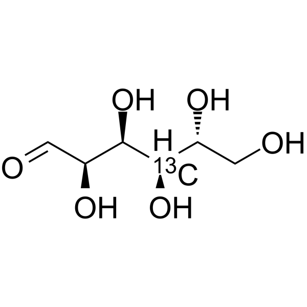 D-Glucose-13C-1结构式