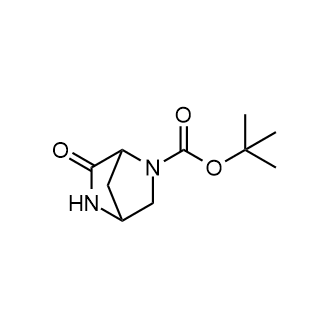 6-氧代-2,5-二氮杂双环[2.2.1]庚烷-2-羧酸叔丁酯结构式