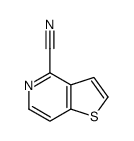 (9CI)-噻吩并[3,2-c]吡啶-4-甲腈结构式
