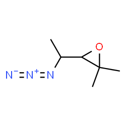 Oxirane,3-(1-azidoethyl)-2,2-dimethyl- structure