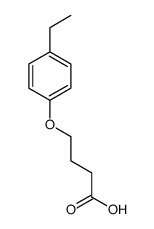 4-(4-ethylphenoxy)butanoic acid Structure