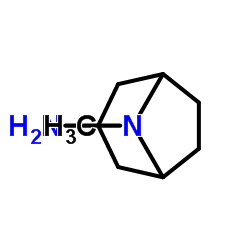 内-8-甲基-8-氮杂双环[3.2.1]辛-3-胺结构式