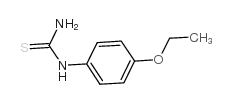 Thiourea,N-(4-ethoxyphenyl)- Structure