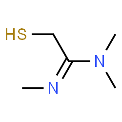 Ethanimidamide, 2-mercapto-N,N,N-trimethyl- (9CI)结构式