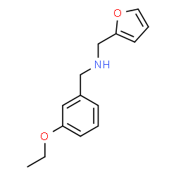 [(3-ethoxyphenyl)methyl](furan-2-ylmethyl)amine Structure
