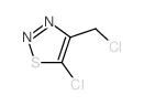 5-氯-4-氯甲基-1,2,3-噻二唑结构式