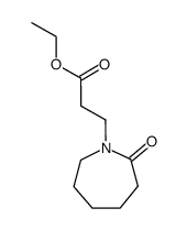 ethyl 3-(2-oxoazepan-1-yl)propanoate结构式