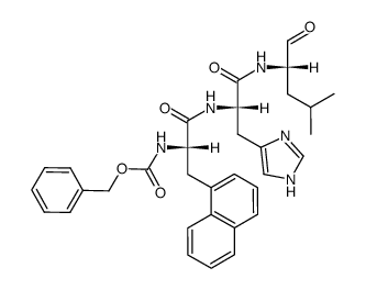 Z-Nal(1)-His-Leucinal Structure