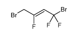 2-Butene, 1,4-dibromo-1,1,3-trifluoro结构式