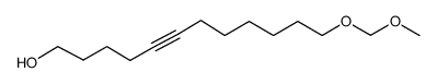 13,15-dioxahexadec-5-yn-1-ol结构式