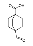4-FORMYLBICYCLO[2.2.2]OCTANE-1-CARBOXYLIC ACID结构式