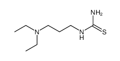 (3-diethylamino-propyl)-thiourea Structure