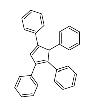 1,2,3,4-tetraphenylcyclopentadiene Structure