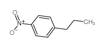 1-NITRO-4-N-PROPYLBENZENE Structure