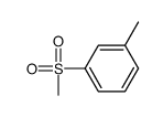 1-Methyl-3-(methylsulfonyl)benzene Structure