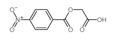 Acetic acid,2-[(4-nitrobenzoyl)oxy]-结构式