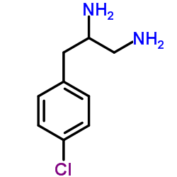 3-(4-Chlorophenyl)-1,2-propanediamine结构式