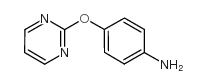 4-(嘧啶-2-基氧基)苯胺结构式