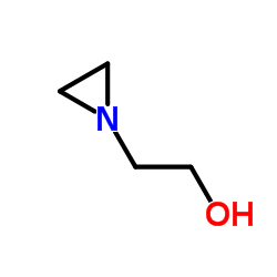2-(1-Aziridinyl)ethanol Structure