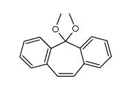 5,5-dimethoxy-5H-dibenzocycloheptene结构式