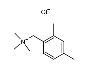(2,4-dimethyl-benzyl)-trimethyl-ammonium, chloride结构式