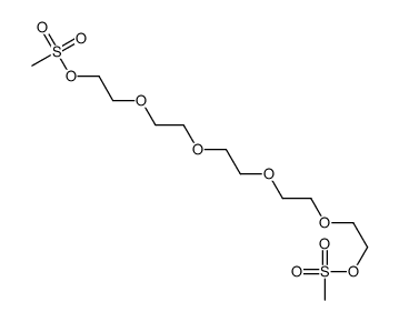 Pentaethylene Glycol Dimethanesulfonate structure
