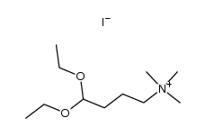 TMABAL diethyl acetal iodide Structure