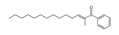 (E)-2-(phenylsulfinyl)tetradec-2-ene结构式
