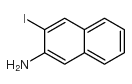 3-iodonaphthalen-2-amine Structure