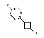 3-(4-BroMophenyl)cyclobutanol Structure