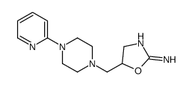 5-[(4-pyridin-2-ylpiperazin-1-yl)methyl]-4,5-dihydro-1,3-oxazol-2-amine Structure