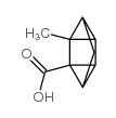 (9CI)-5-甲基-四环[3.2.0.02,7.04,6]庚烷-1-羧酸结构式