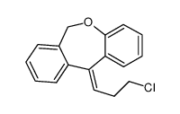 11-(3-chloropropylidene)-6,11-dihydrodibenzo-[b,e]-oxepine Structure