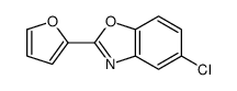 5-chloro-2-(furan-2-yl)-1,3-benzoxazole Structure