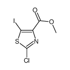 methyl 2-chloro-5-iodo-1,3-thiazole-4-carboxylate Structure