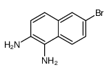 6-溴萘-1,2-二胺结构式