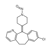 N-亚硝基地氯雷他定结构式