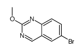 6-溴-2-甲氧基喹唑啉结构式
