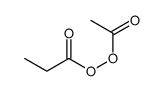 acetyl propaneperoxoate Structure