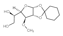 2-O-亚环己基-3-O-甲基-Alpha-D-呋喃葡萄糖图片