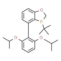 (R)-3-(tert-butyl)-4-(2,6-diisopropoxyphenyl)-2,3-dihydrobenzo[d][1,3]oxaphosphole Structure
